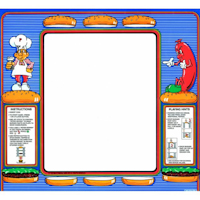 Burgertime Bezel